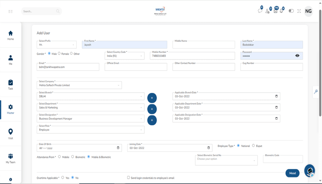 HRMS & Payroll Management Software Products | Tankhwa Patra