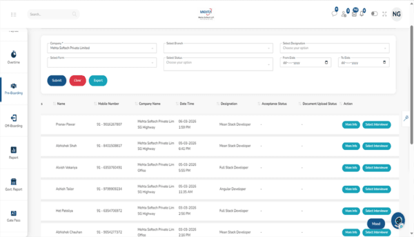 HRMS & Payroll Management Software Products | Tankhwa Patra
