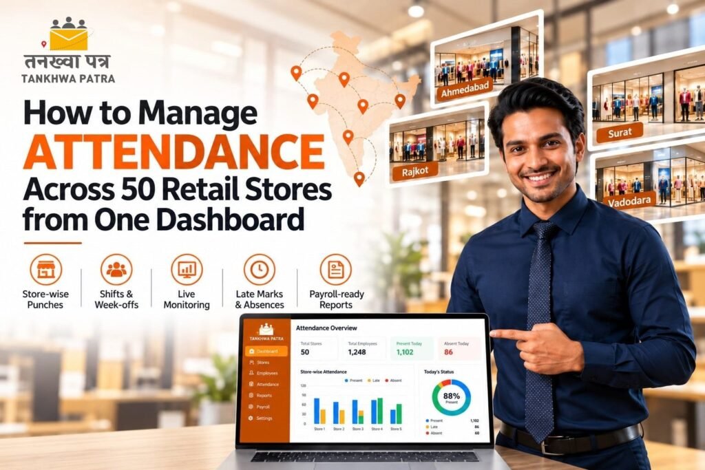 How to Manage Attendance Across 50 Retail Stores from One Dashboard