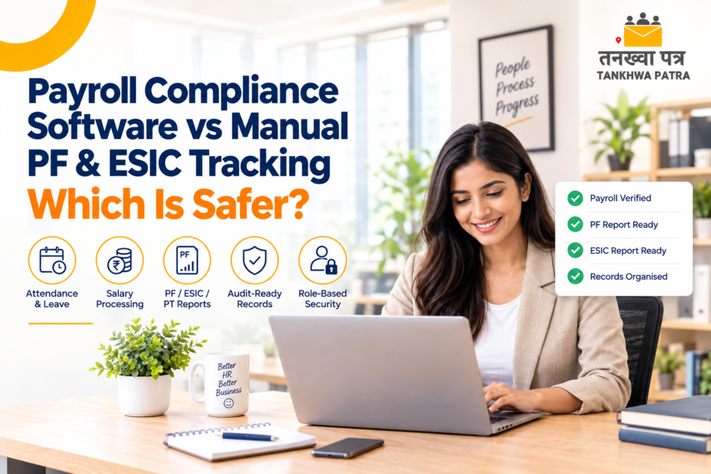 Payroll Compliance Software vs Manual PF and ESIC Tracking